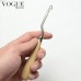 3pcs/lot Wooden Knitting Crochet Hook Needles For Jumbo Braiding Twist Hair And Weaving Dreadlock